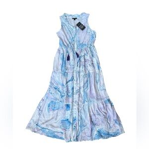 Greater Good NWT 100% Rayon Marble Swirl Pattern Maxi size Small